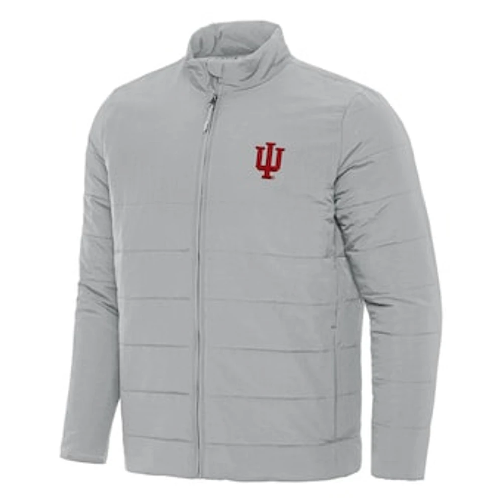 Men's Antigua Indiana Hoosiers Swelter Full-Zip Jacket