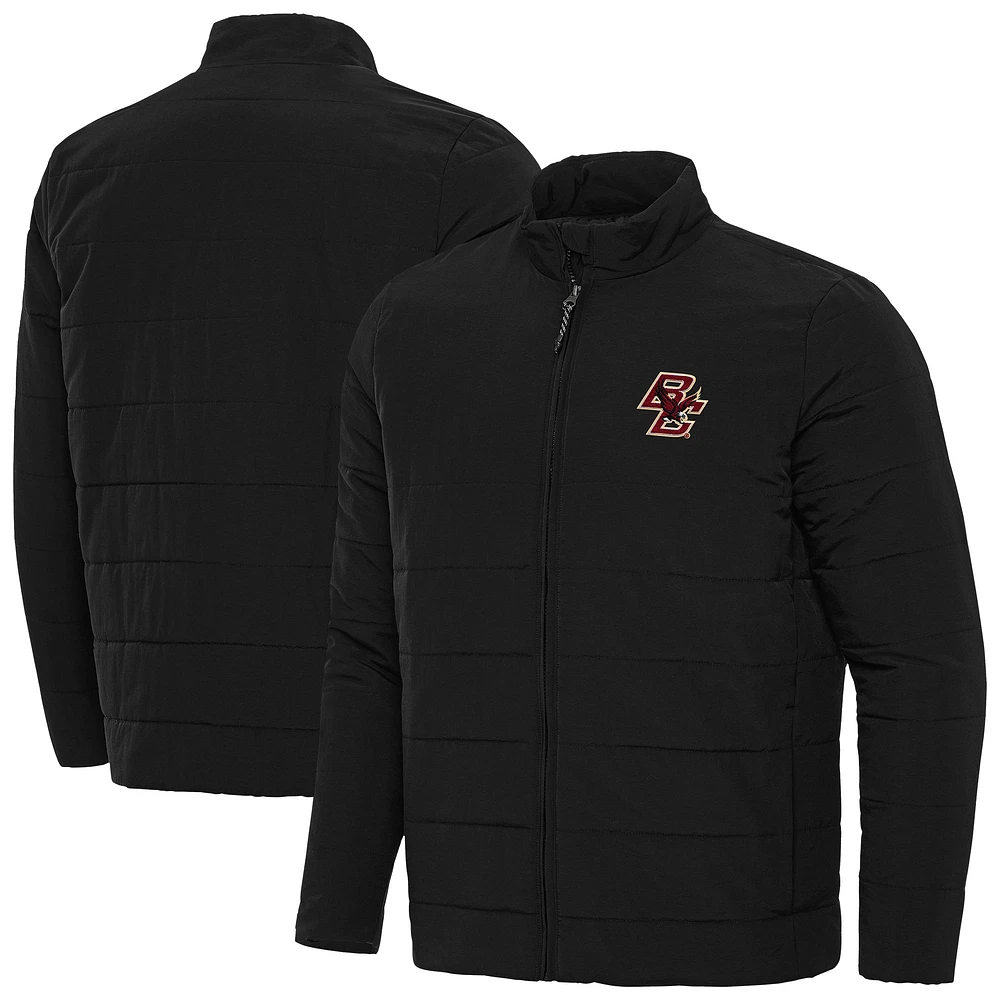 Men's Antigua Boston College Eagles Swelter Full-Zip Jacket