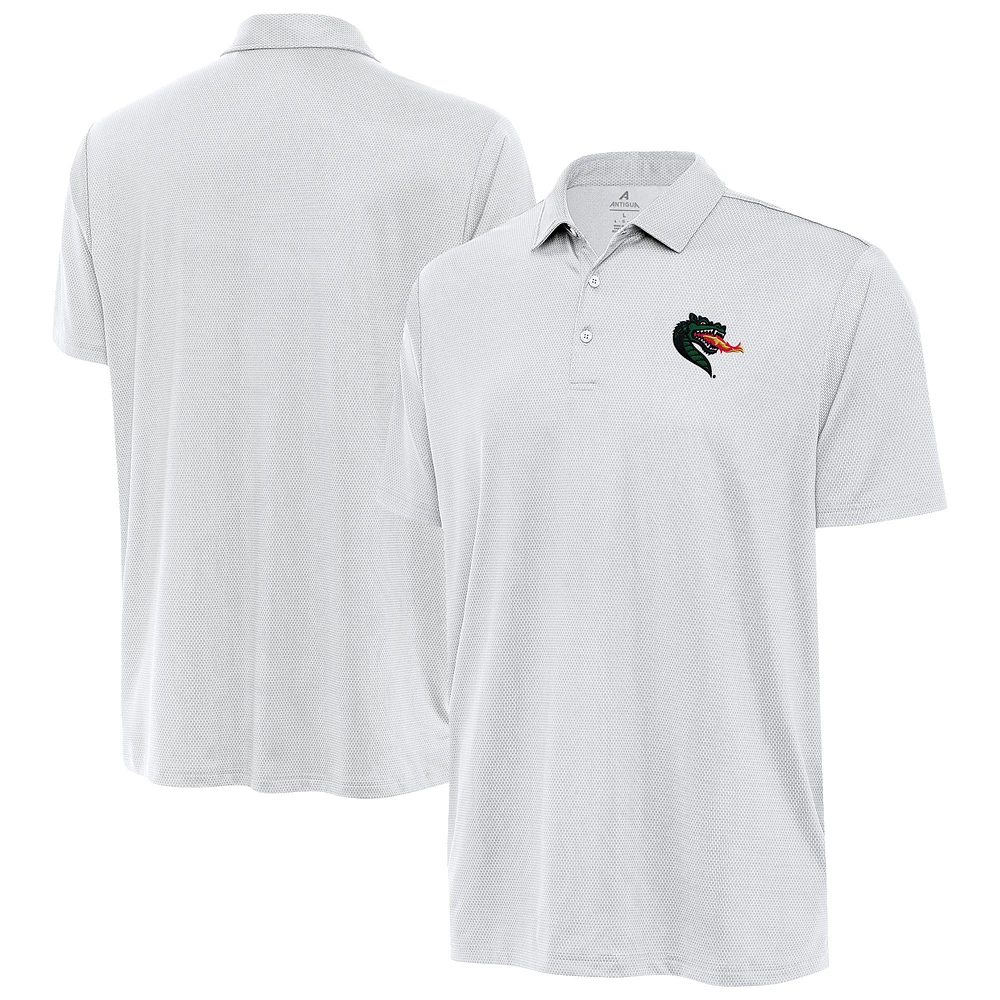 Men's Antigua White UAB Blazers Big & Tall Ellipse Polo