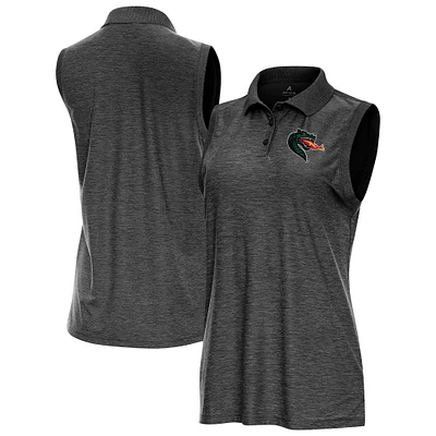 Women's Antigua Heather UAB Blazers Recap Sleeveless Polo