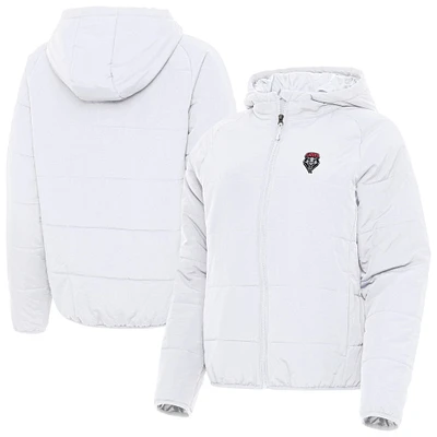 Women's Antigua New Mexico Lobos Universe Full-Zip Hoodie Jacket