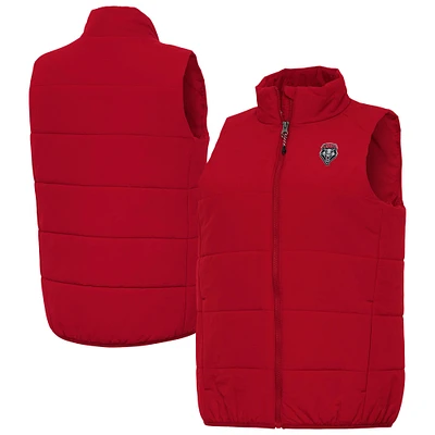 Women's Antigua Cherry New Mexico Lobos Experience Full-Zip Vest