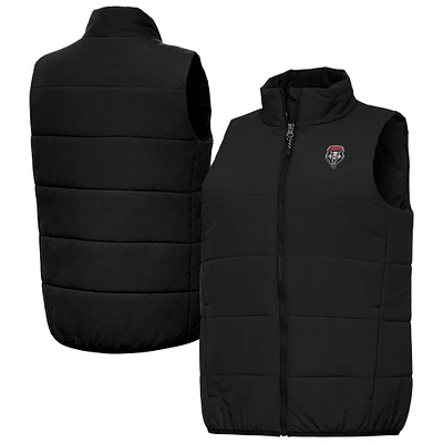 Women's Antigua Black New Mexico Lobos Experience Full-Zip Vest