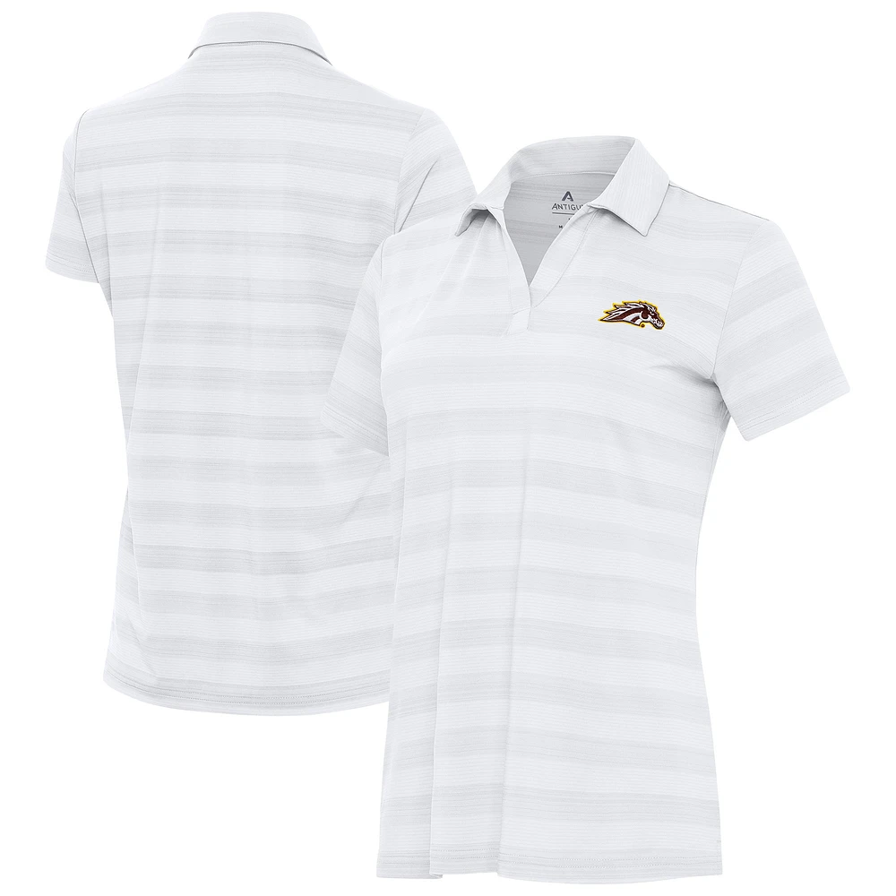 Women's Antigua Western Michigan Broncos Tunnel Polo
