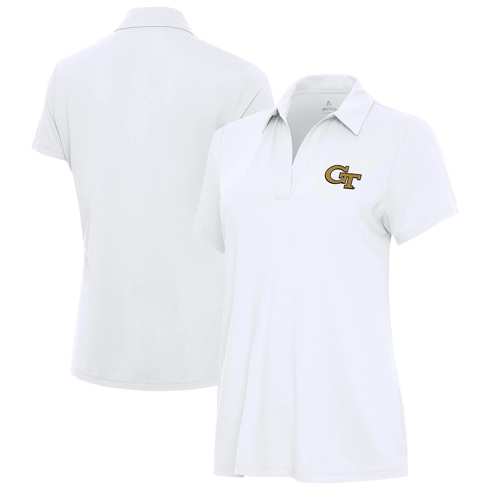 Women's Antigua Georgia Tech Yellow Jackets Era Polo