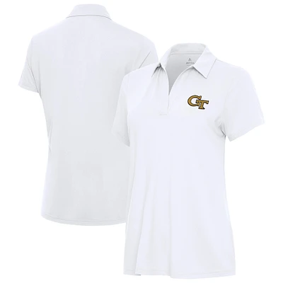 Women's Antigua Georgia Tech Yellow Jackets Era Polo