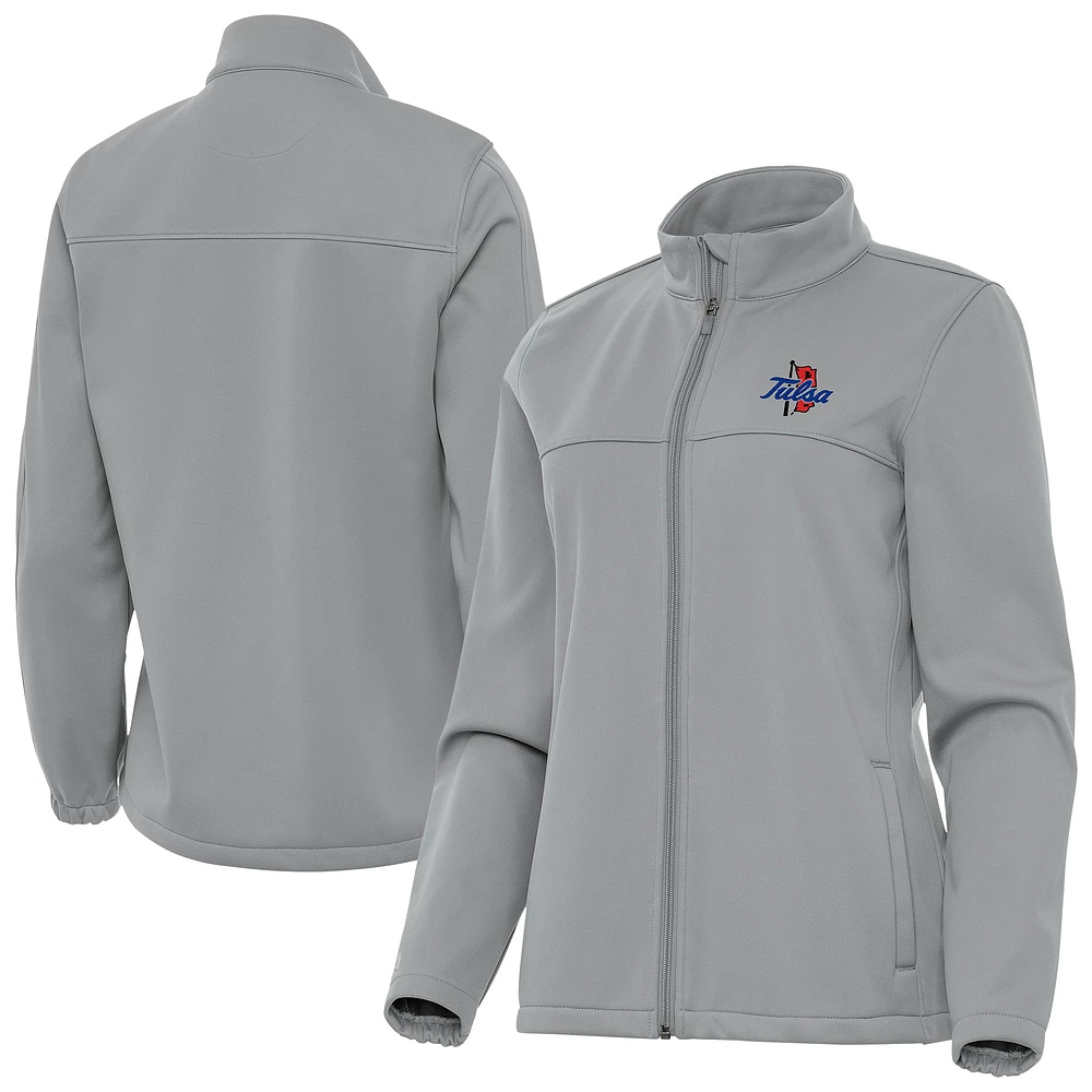 Women's Antigua Tulsa Golden Hurricane Links 2 Golf Jacket