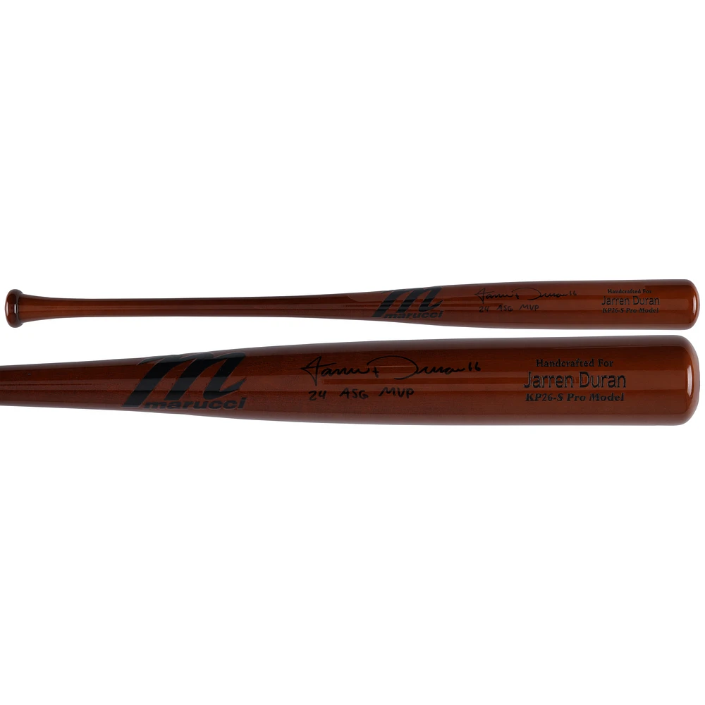 Jarren Duran Boston Red Sox Autographed Marucci Game Model Bat with "24 ASG MVP" Inscription