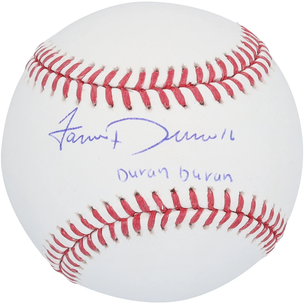 Jarren Duran Boston Red Sox Autographed Baseball with "Duran Duran" Inscription