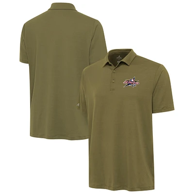 Men's Antigua Olive 2025 MLB All-Star Game Reprocess Polo