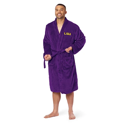 Men's The Northwest Group Purple LSU Tigers Silk Touch Bathrobe