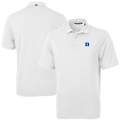 Men's Cutter & Buck Duke Blue Devils Virtue Eco Pique Recycled DryTec Polo