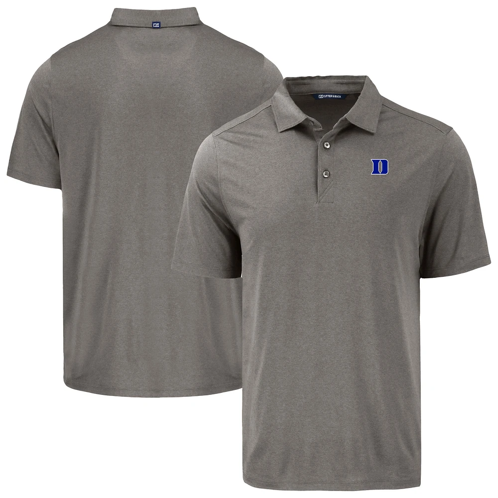 Men's Cutter & Buck Duke Blue Devils Coastline Epic Comfort Eco Recycled Polo