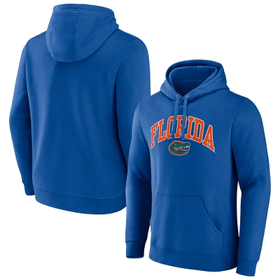 Men's Fanatics Royal Florida Gators Classic Arched Applique Fleece Pullover Hoodie