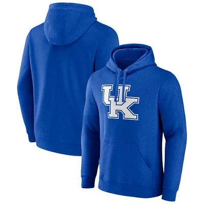 Men's Fanatics Royal Kentucky Wildcats Applique Fleece Pullover Hoodie