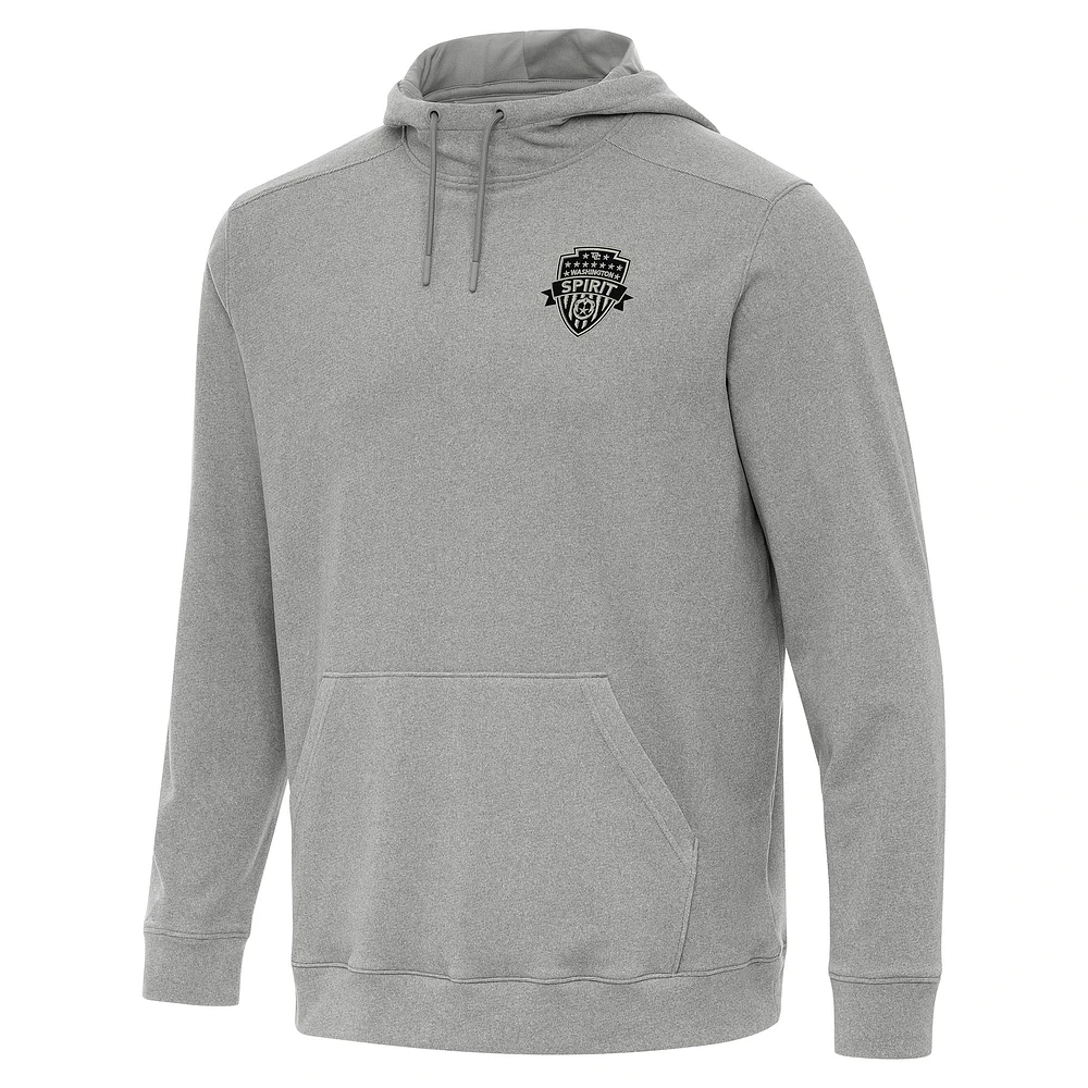 Men's Antigua Heather Washington Spirit Cloud Pullover Hoodie