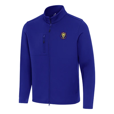 Men's Antigua Royal Utah Royals Objection Full-Zip Jacket