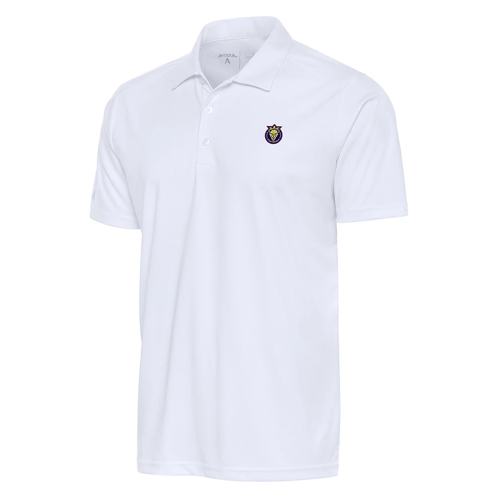 Men's Antigua White Utah Royals Tribute Polo