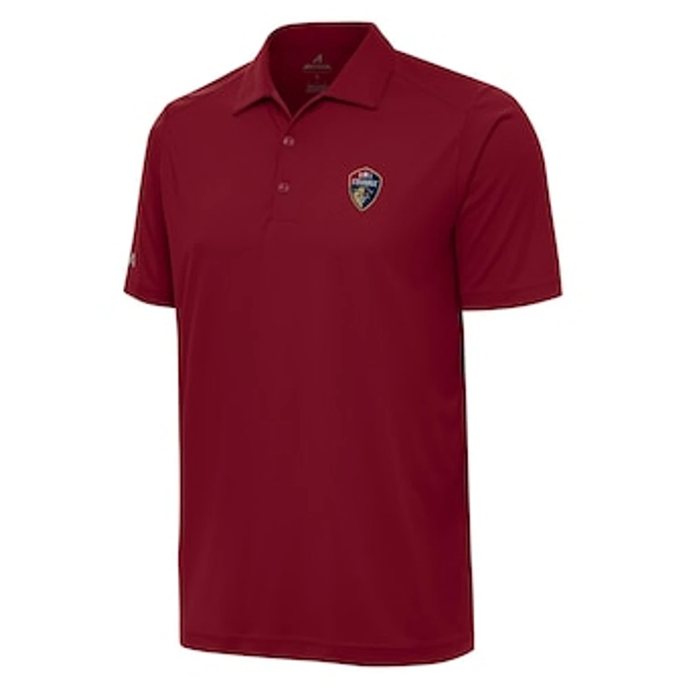 Men's Antigua Cardinal North Carolina Courage Tribute Polo