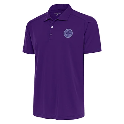 Men's Antigua Purple Racing Louisville FC Tribute Polo