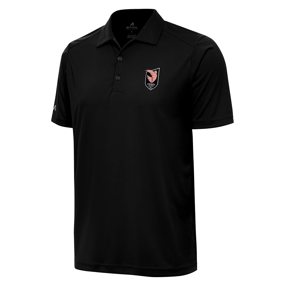 Men's Antigua Black Angel City FC Tribute Polo