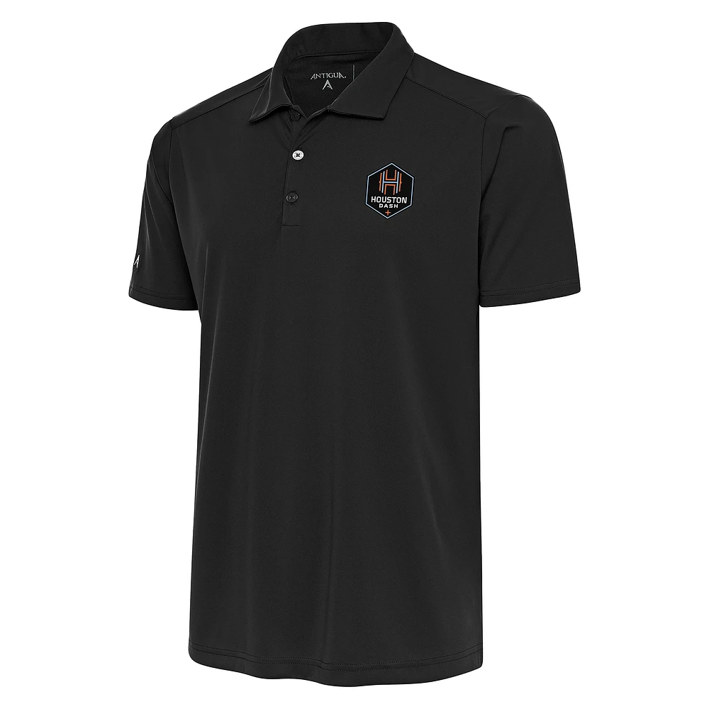 Men's Antigua Gray Houston Dash Big & Tall Tribute Polo