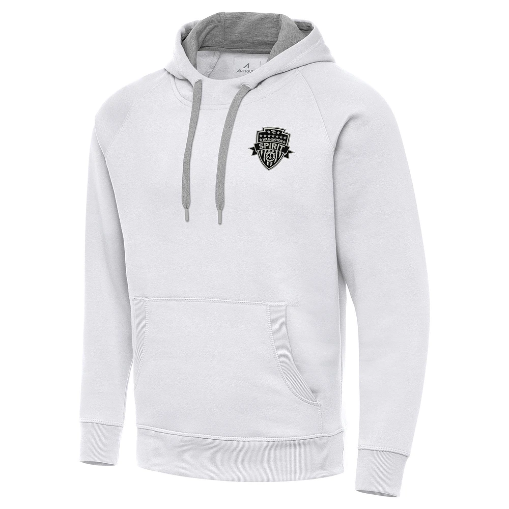 Men's Antigua Washington Spirit Victory Pullover Hoodie