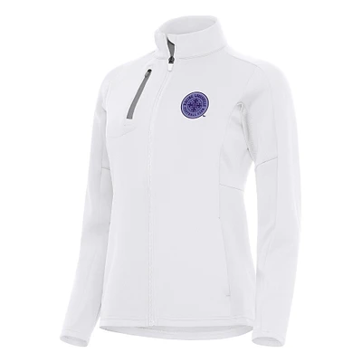 Women's Antigua Racing Louisville FC Generation Full-Zip Jacket