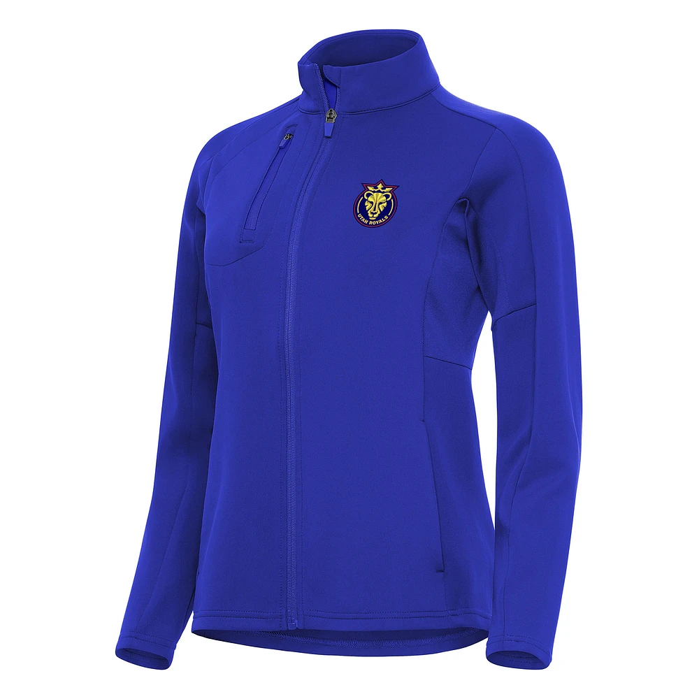 Women's Antigua Royal Utah Royals Generation Full-Zip Jacket