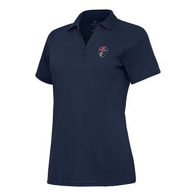 Women's Antigua Navy North Carolina Courage Tribute Polo