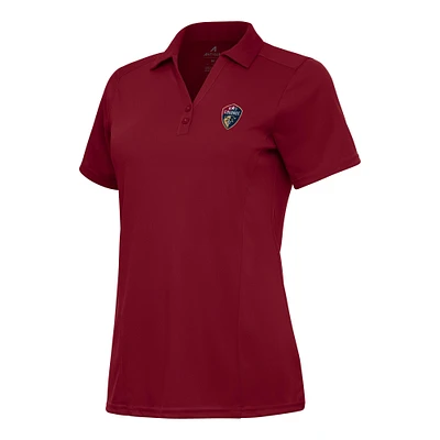 Women's Antigua Cardinal North Carolina Courage Tribute Polo