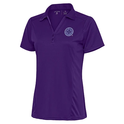 Women's Antigua Purple Racing Louisville FC Tribute Polo
