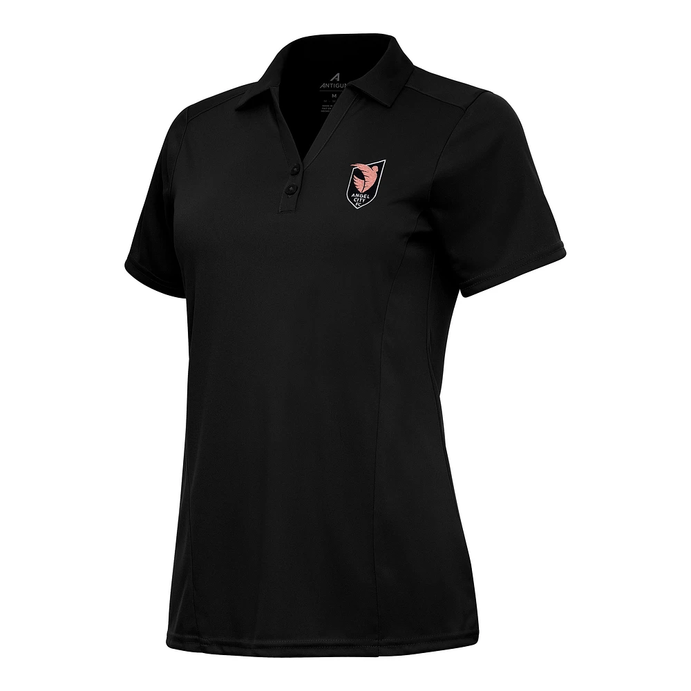 Women's Antigua Black Angel City FC Tribute Polo