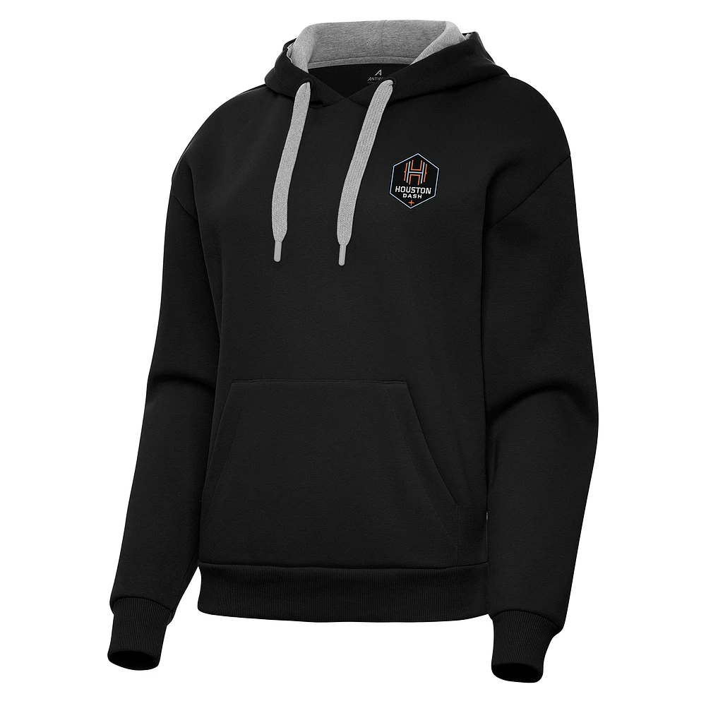 Women's Antigua Houston Dash Victory Pullover Hoodie