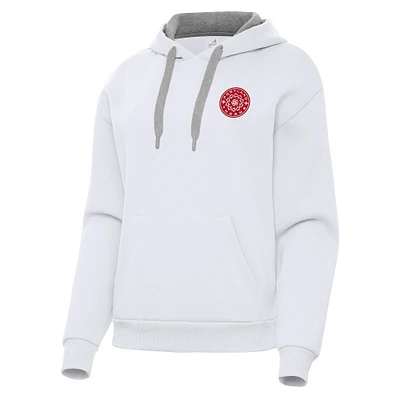 Women's Antigua Portland Thorns FC Victory Pullover Hoodie