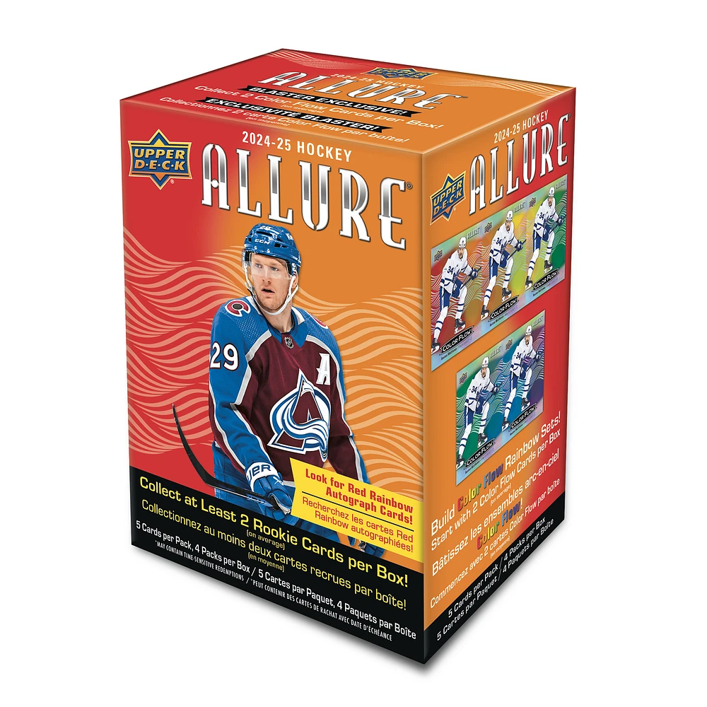 2024/25 Upper Deck Allure Hockey Factory Sealed Blaster Box
