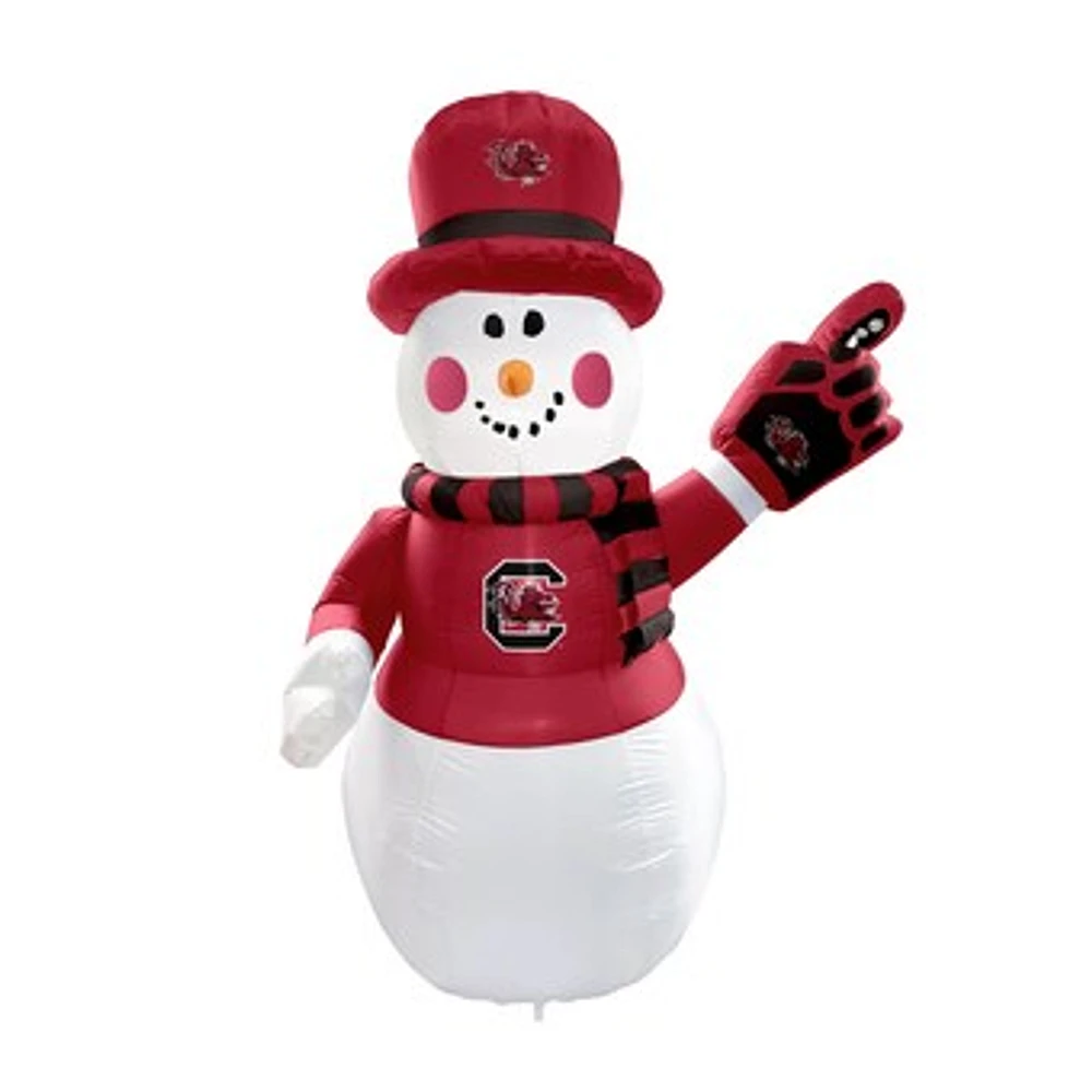 South Carolina Gamecocks 7' Inflatable Snowman