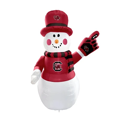 South Carolina Gamecocks 7' Inflatable Snowman