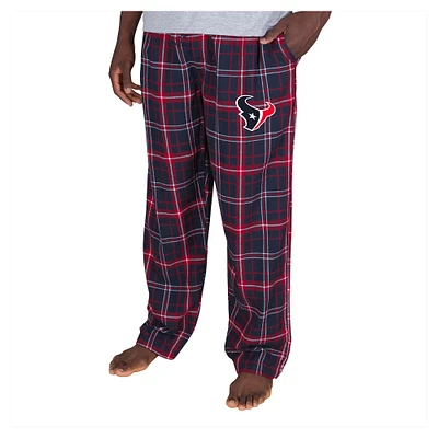 Men's Concepts Sport Navy Houston Texans Ultimate Plaid Flannel Pants