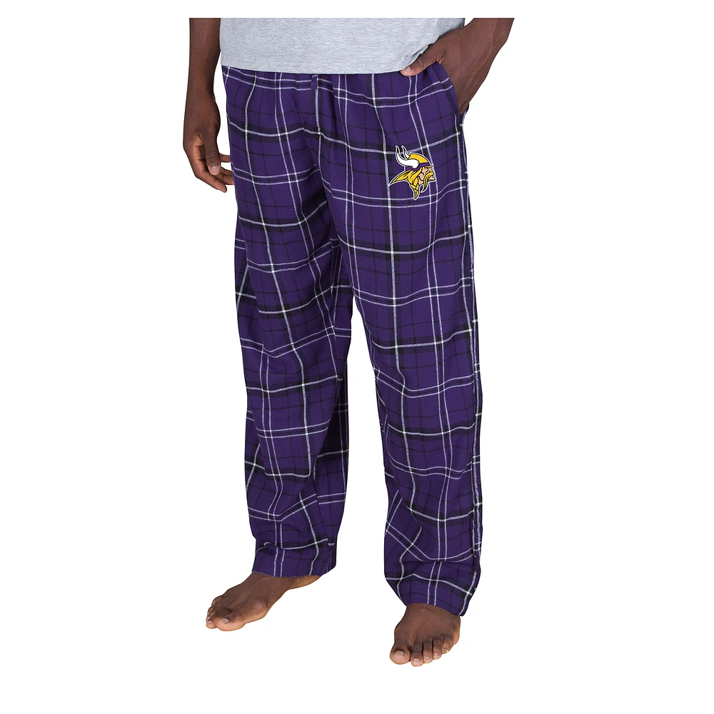 Men's Concepts Sport Purple Minnesota Vikings Ultimate Plaid Flannel Pants