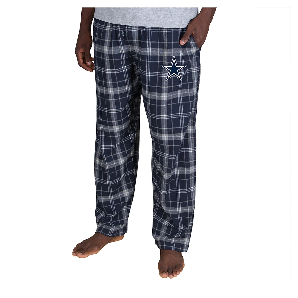 Men's Concepts Sport Navy Dallas Cowboys Ultimate Plaid Flannel Pants