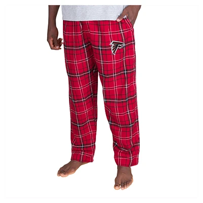 Men's Concepts Sport Red Atlanta Falcons Ultimate Plaid Flannel Pants
