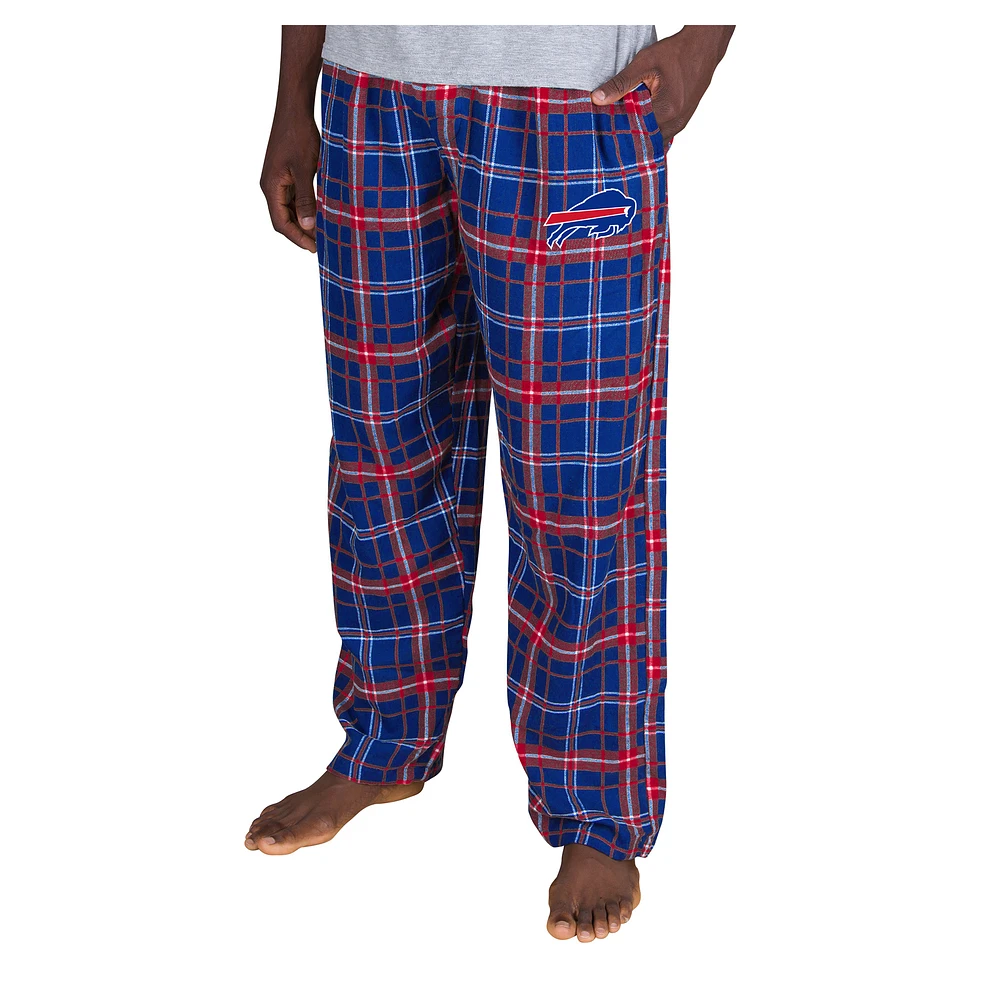 Men's Concepts Sport Royal Buffalo Bills Ultimate Plaid Flannel Pants
