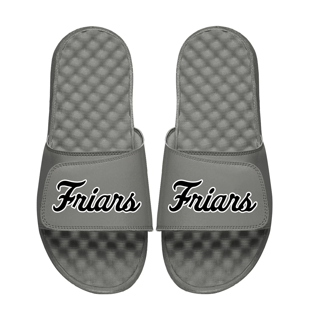 Unisex ISlide Gray Providence Friars Wordmark Logo Slide Sandals