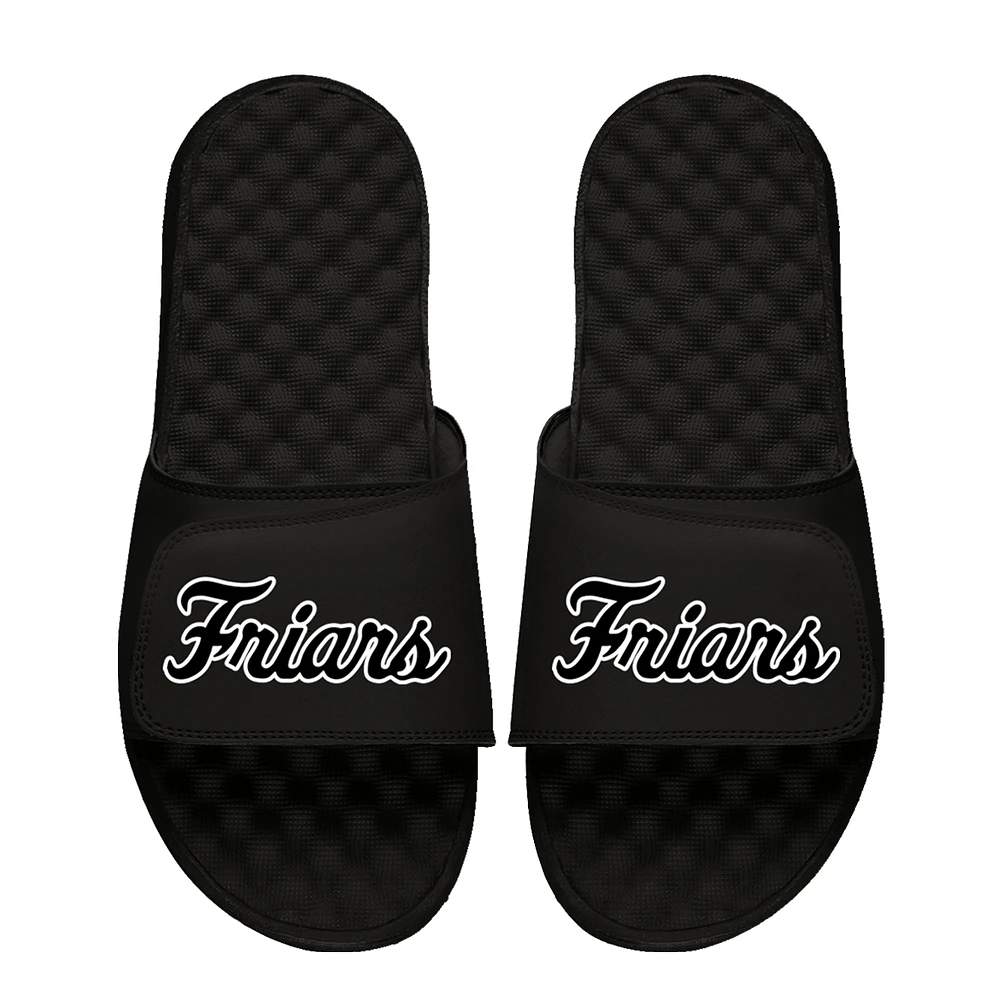 Unisex ISlide Black Providence Friars Wordmark Logo Slide Sandals
