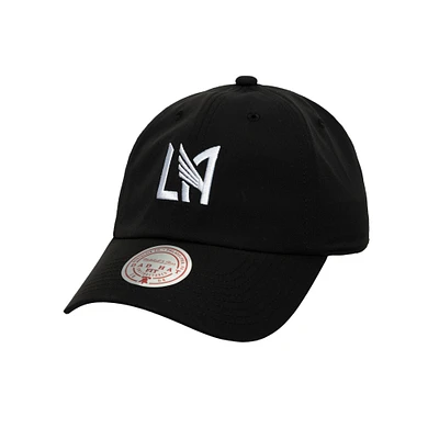 Men's Mitchell & Ness Black LAFC Perfect Strapback Adjustable Hat
