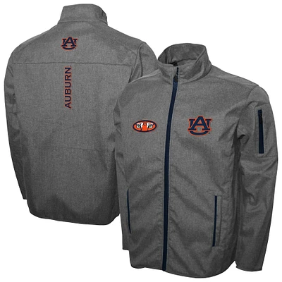 Men's Franchise Club Gray Auburn Tigers XT2 Softshell Full-Zip Jacket