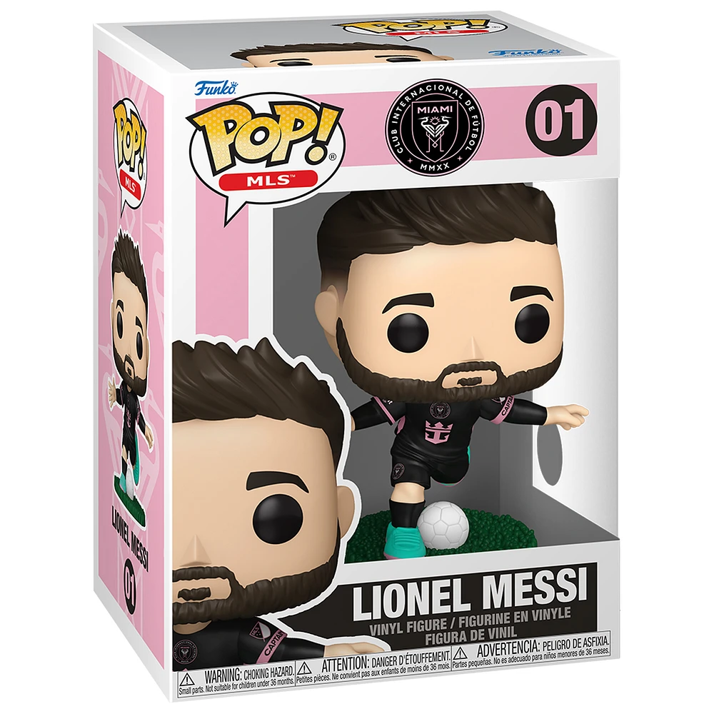 Funko Lionel Messi Inter Miami CF #1 Secondary Jersey Pop! Vinyl Figure