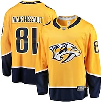 Men's Fanatics Jonathan Marchessault Gold Nashville Predators  Premier Breakaway Player Jersey