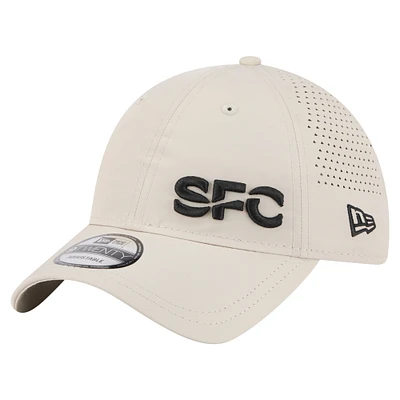 Men's New Era Tan Seattle Sounders FC Active 9TWENTY Adjustable Hat